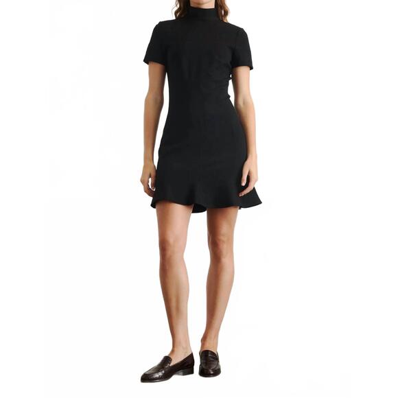 NEW TANYA TAYLOR short thea dress in black